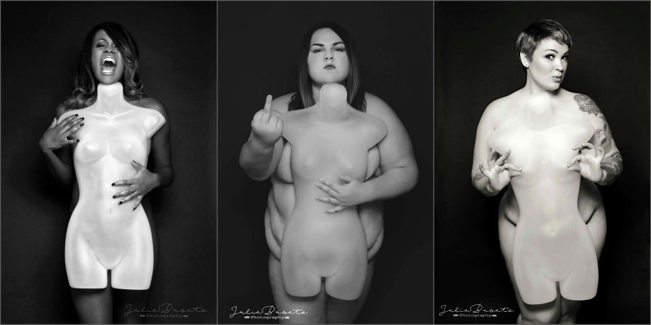 The 'Mannequin Series' By Julia Busato Photography Empowers Greater Body Image Acceptance For All