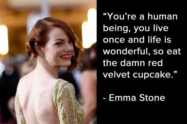 emma stone Inspiring Quote About Life