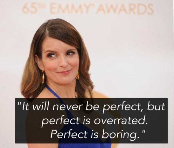 tina fey Inspiring Quote About Life