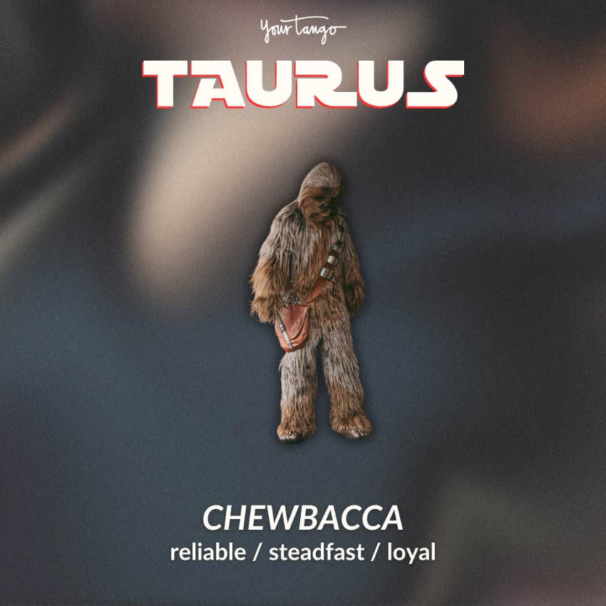 taurus zodiac sign star wars character chewbacca