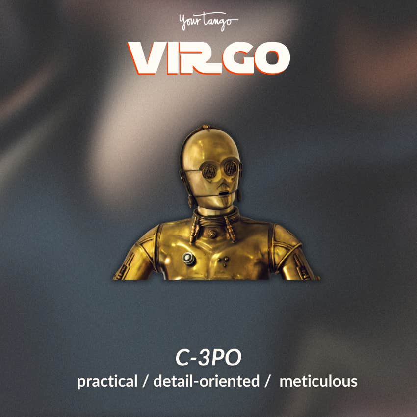 virgo zodiac sign star wars character c-3po
