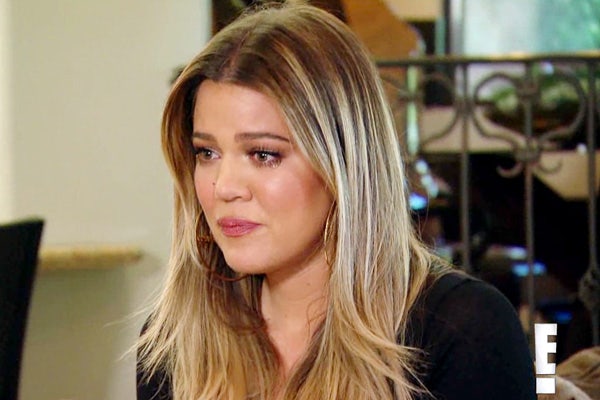 Khloe Kardashian crying keeping up with the kardashians losing virginity first time sex