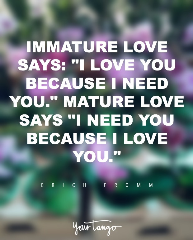 Erich Fromm i love you quote