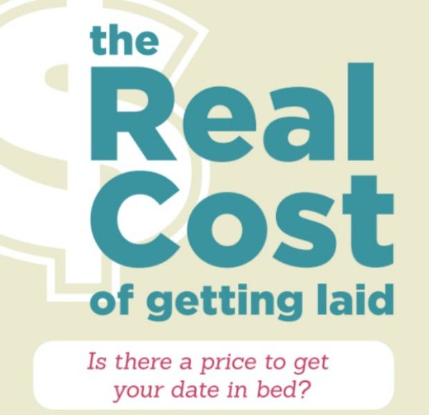 the real cost of getting laid