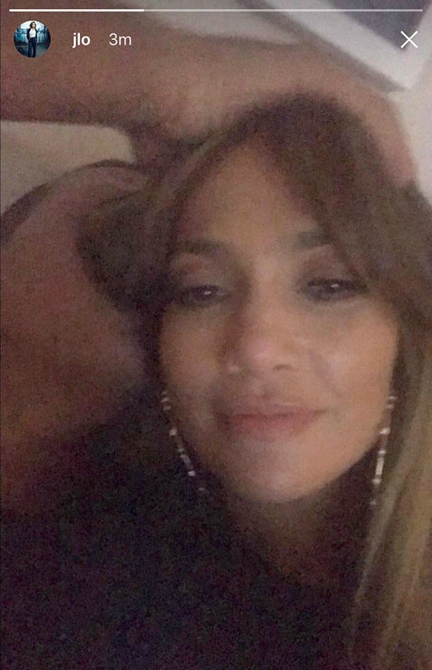 Jennifer Lopez A-Rod Instagram story