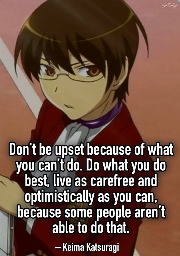 keima katsuragi anime quotes