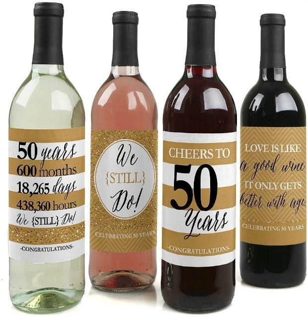 &#039;We Still Do&#039; Wine Bottle Labels