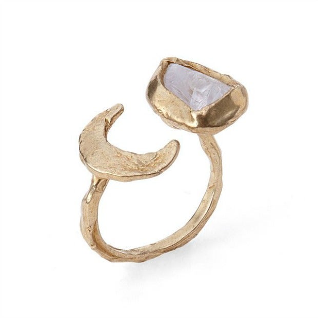 Moon And Stars Ring