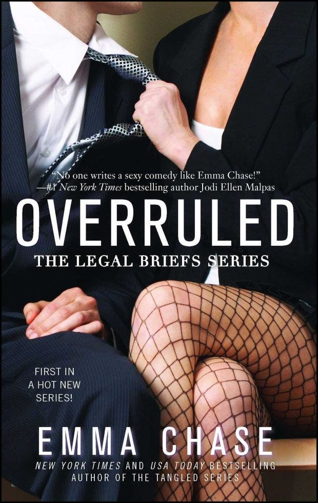 &amp;quot;Overruled (The Legal Briefs Series)&amp;quot; by Emma Chase book like 50 shades of grey