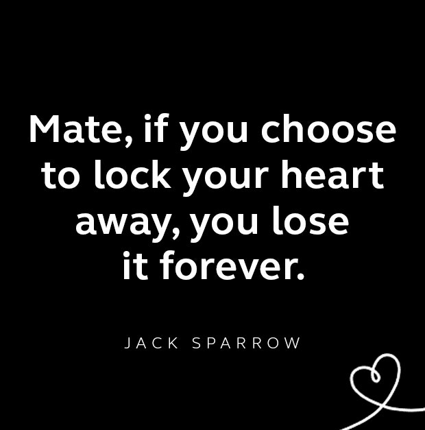 Jack Sparrow breakup quote