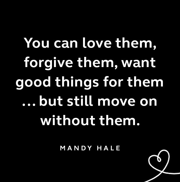 Mandy Hale breakup quote