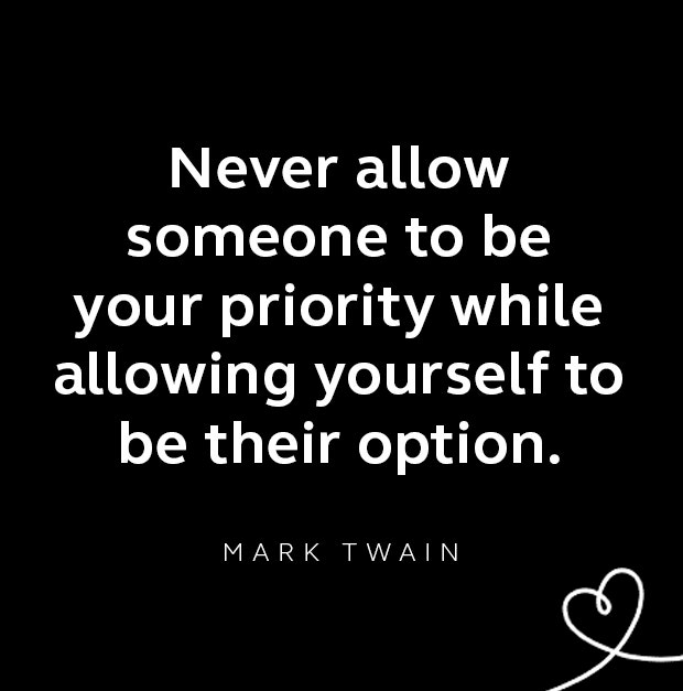 Mark Twain breakup quote