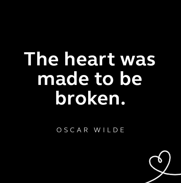 Oscar Wilde breakup quote