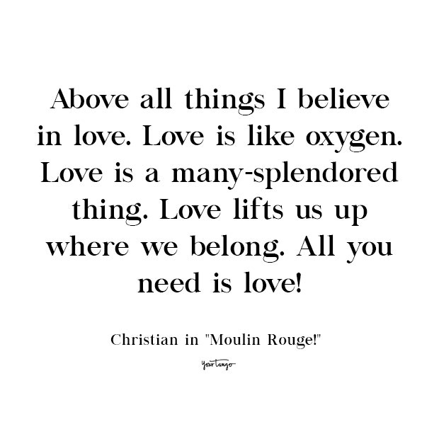 moulin rouge cute love quote