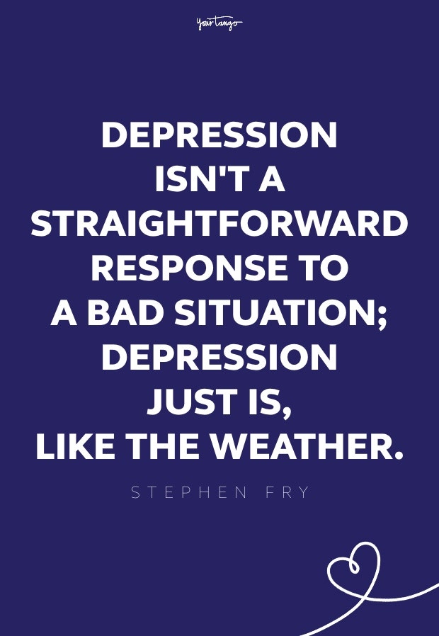 stephen fry depression quote