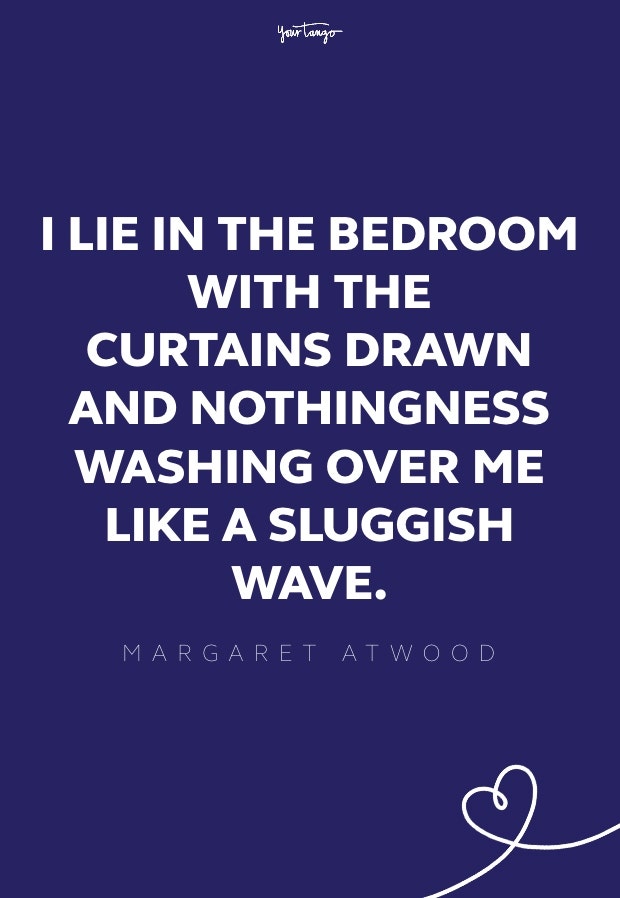 margaret atwood depression quote