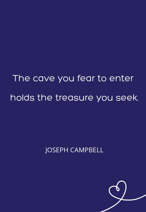 Joseph Campbell Fear Quote