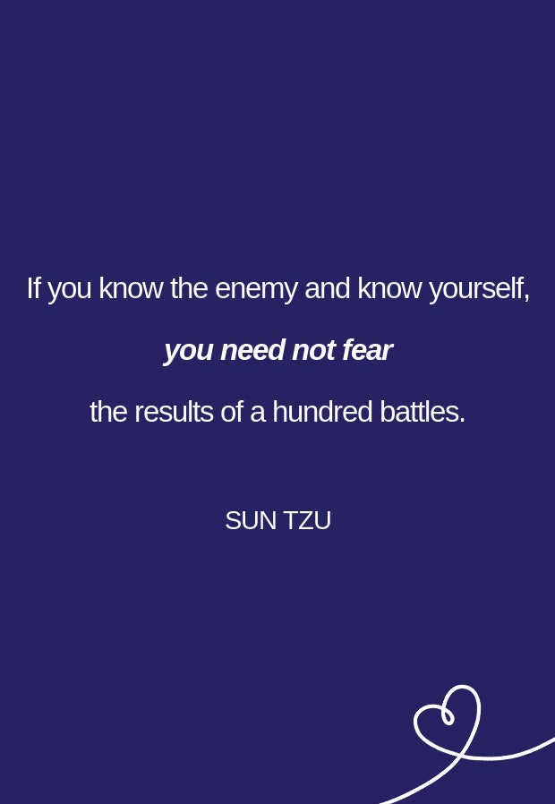 Sun Tzu Fear Quote