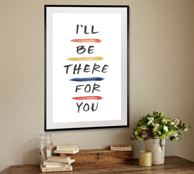 &#039;I&#039;ll Be There For You&#039; Framed Print from &#039;Friends&#039;