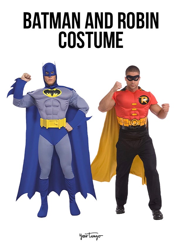 gay couple halloween costumes Batman and Robin