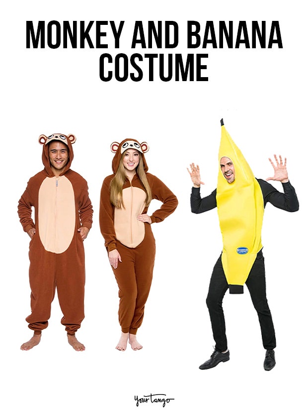 gay couple halloween costumes Monkey and Banana