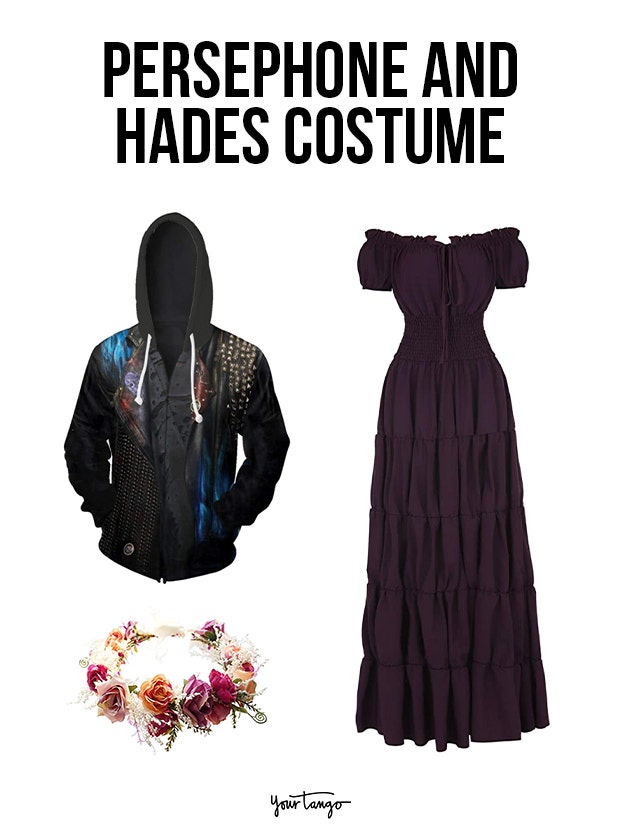 gay couple halloween costumes Persephone and Hades