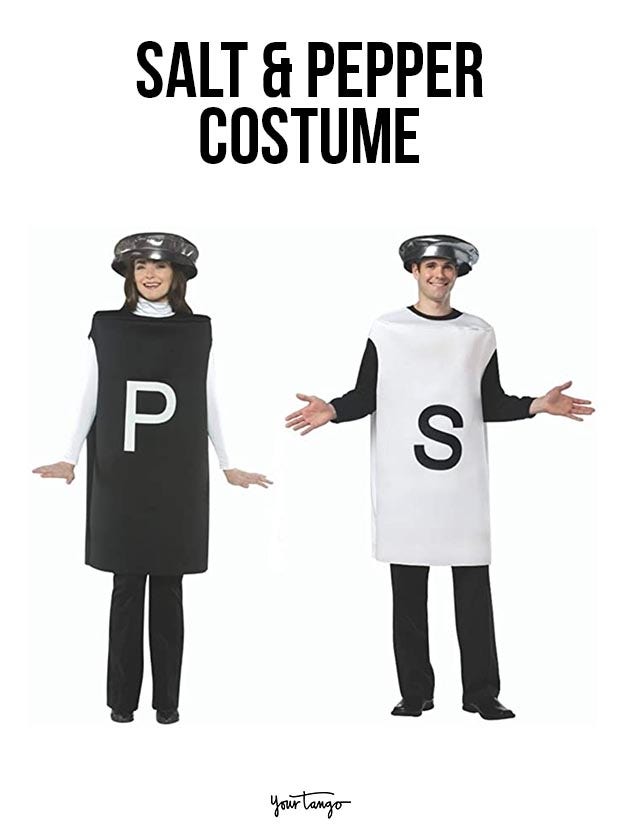 gay couple halloween costumes Salt and Pepper