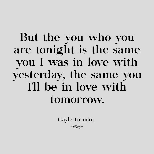 gayle forman cute love quote