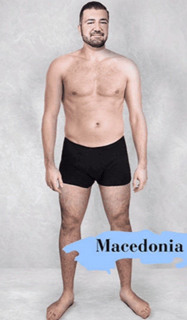 ideal male body type in Macedonia
