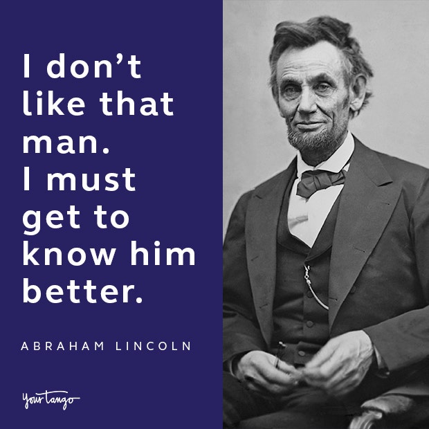 abraham lincoln presidential quote