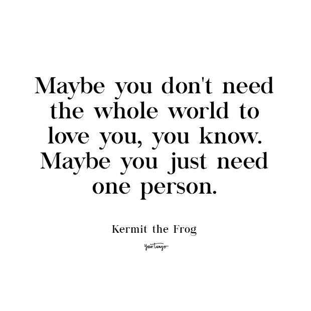 kermit the frog cute love quote