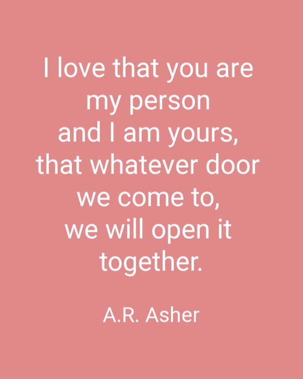 AR Asher love quote