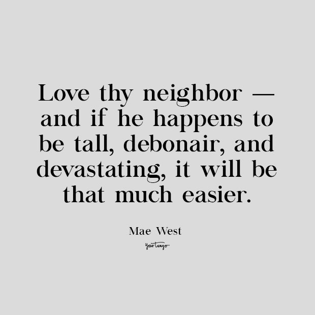 mae west cute love quote