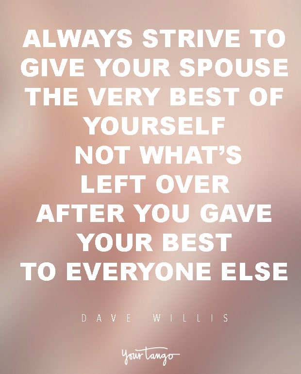 dave willis marriage quote