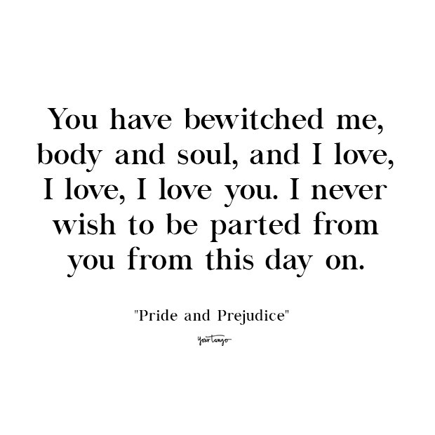 pride and prejudice cute love quote