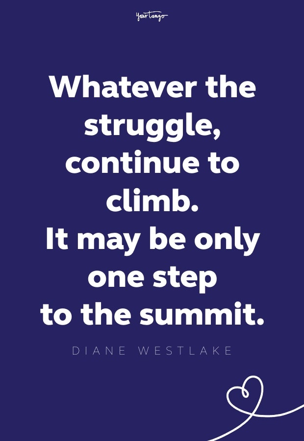 diane westlake quote about struggle
