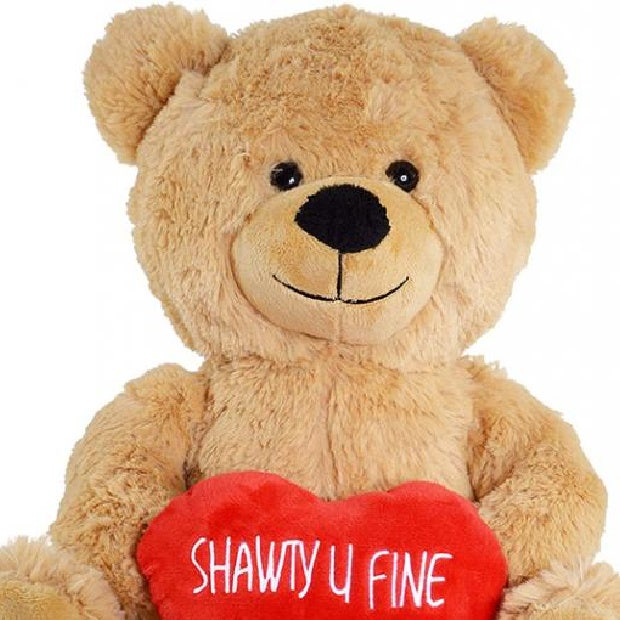 shawty u fine teddy bear
