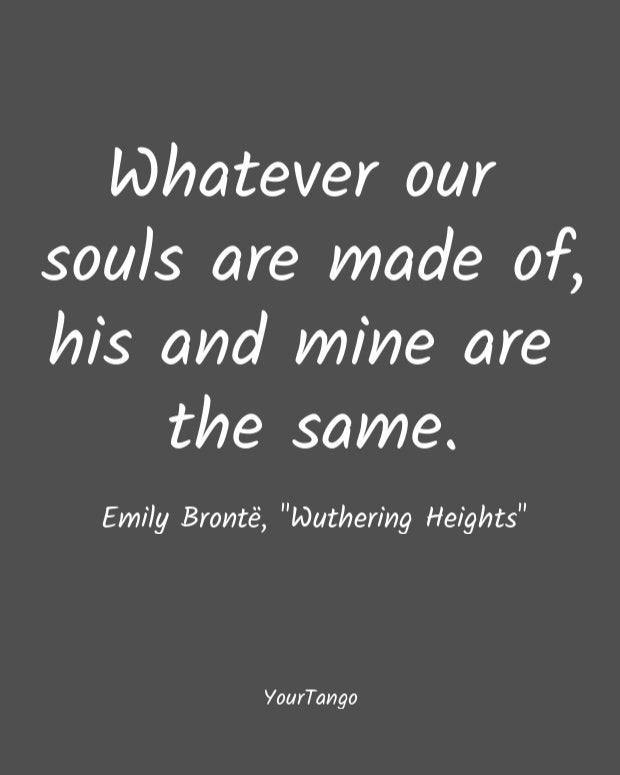 Wuthering Heights short love quote