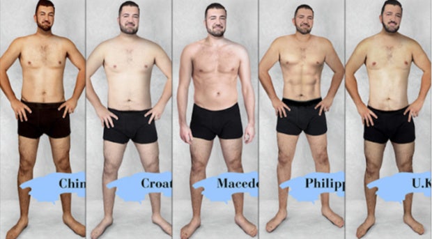 slim male body types