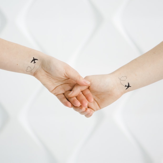 small tattoos with big meaning planes