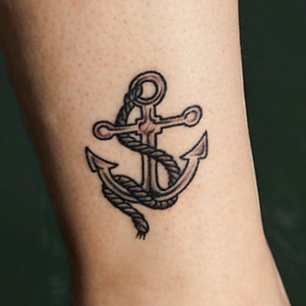 small tattoos with big meaning anchor