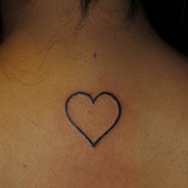 small tattoos with big meaning heart