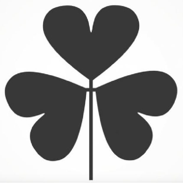 three leaf clover symbol of love