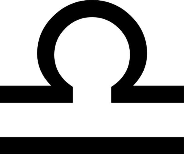 libra astrology symbol