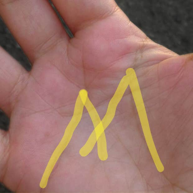 m on palm meaning
