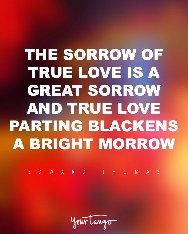 &amp;quot;The Sorrow of True Love&amp;quot; Edward Thomas soulmate poems