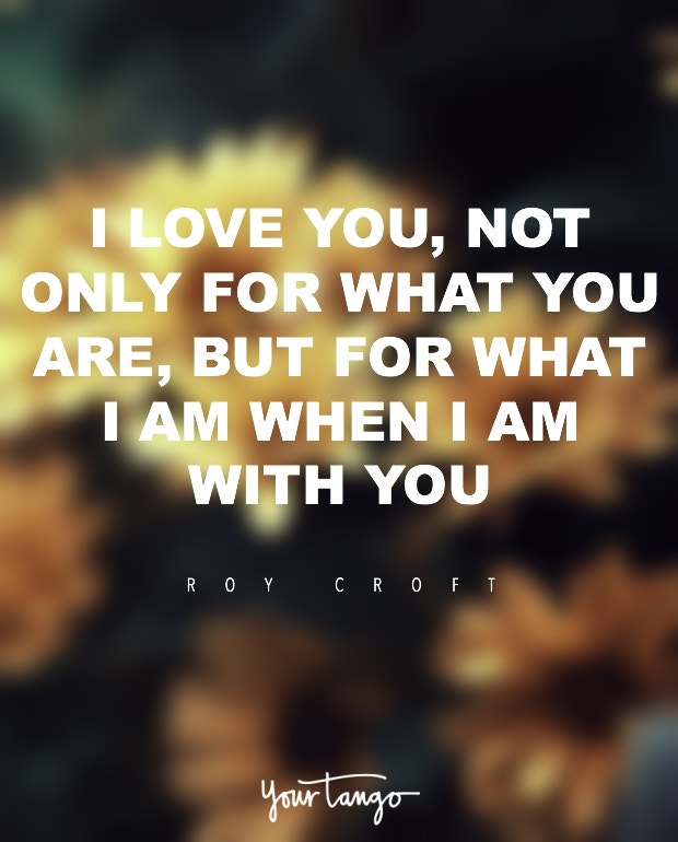 Roy Croft i love you quote