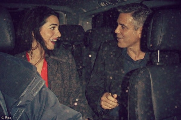 She let George Clooney woo her!