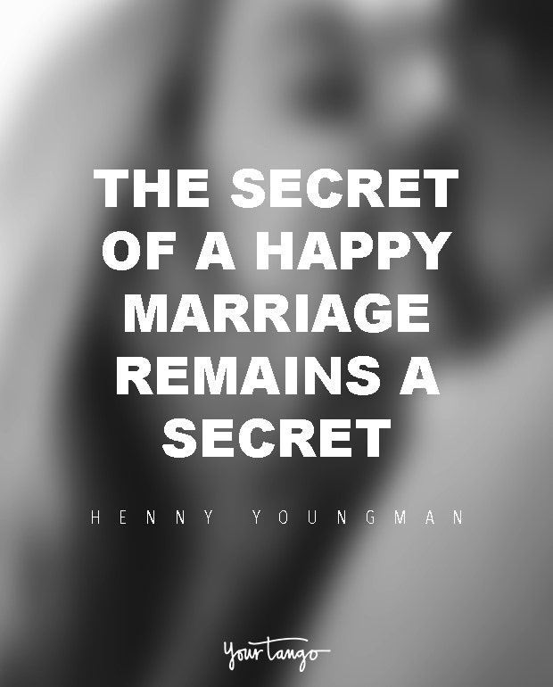 Henny Youngman marriage quote