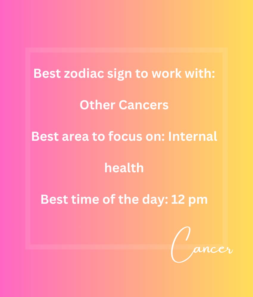 cancer best horoscope for april 30, 2024